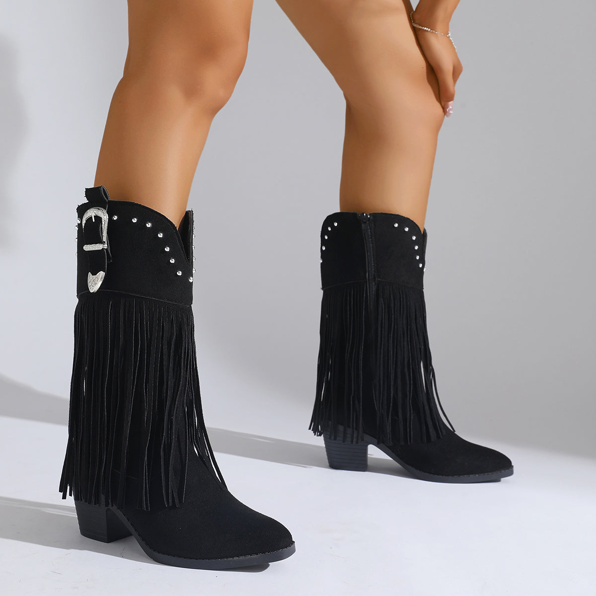 Bella - Desert Dust Ankle Boots-15553238827381-Mirella Fiore