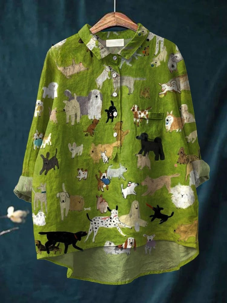 Bella - Dog Parade Shirt-15542213542261-Nancy & Mae Savannah