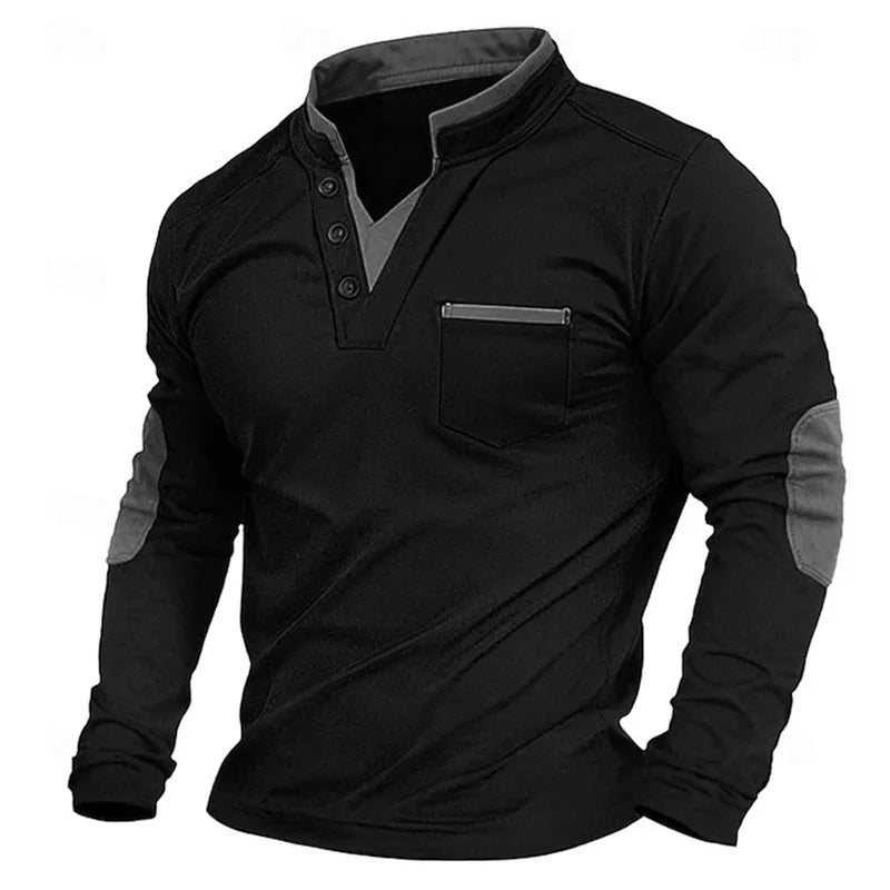 Bellagio - Men's V-Neck Sweatshirt-15553975353717-Nancy & Mae Savannah