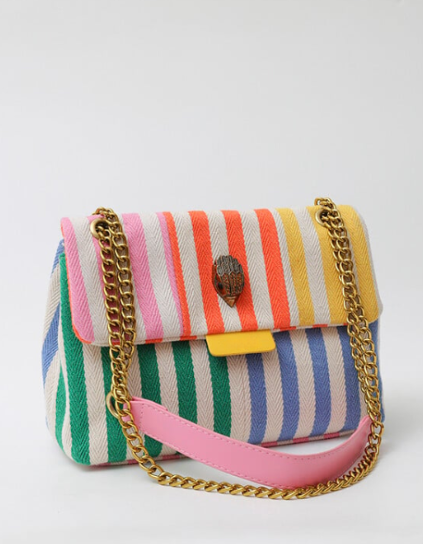 Bellanima – Vibrant striped weave – Shoulder bag-15133817602421-Nancy & Mae Savannah