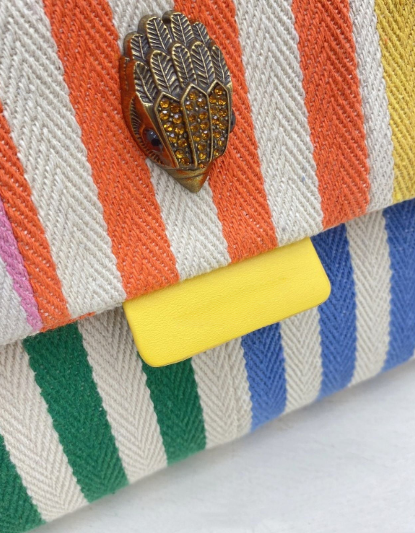 Bellanima – Vibrant striped weave – Shoulder bag-15133817602421-Nancy & Mae Savannah