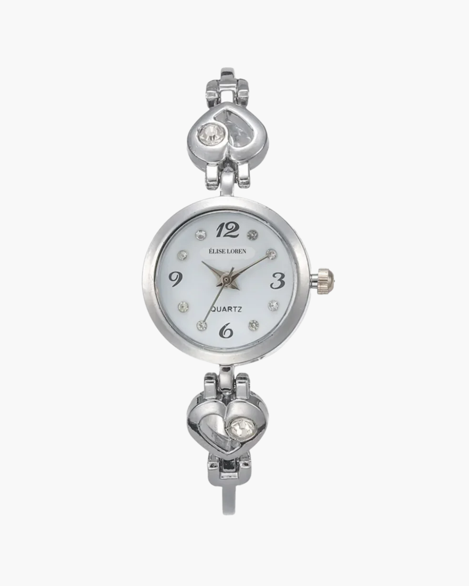 Bellina Amour – Heart-inspired design – Bracelet watch-15233937244533-Nancy & Mae Savannah