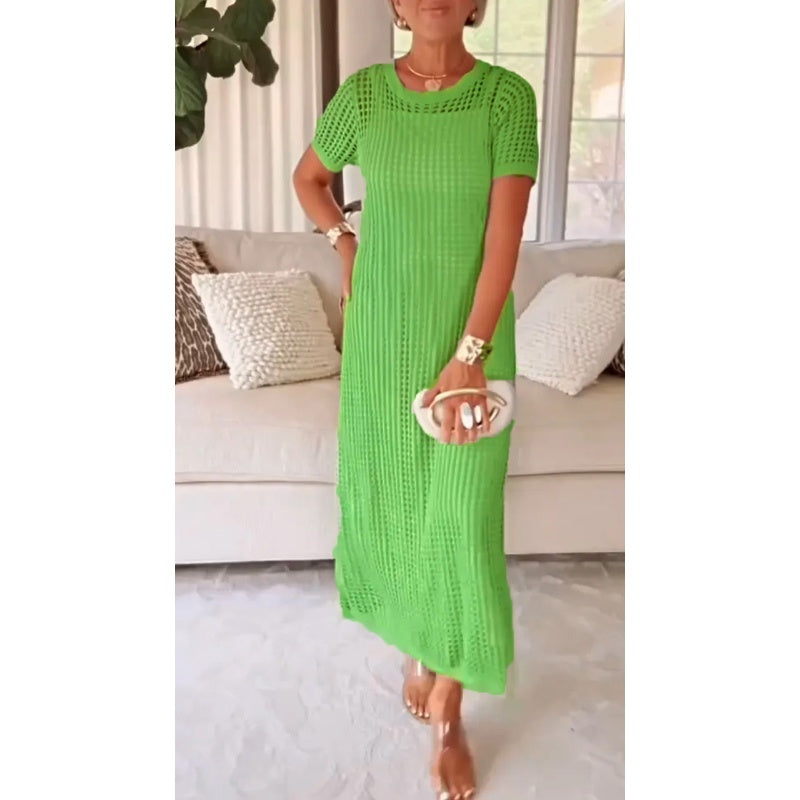 Bethany - Cut-Out Long Maxi Dress + Free Inner Dress-15553261994357-Mirella Fiore
