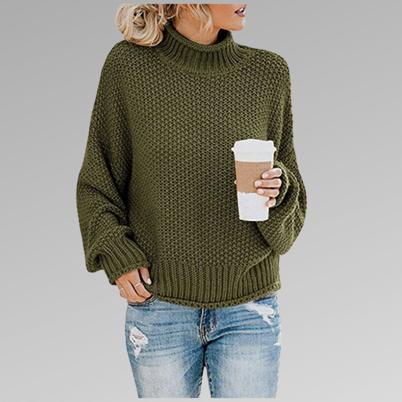 Braelyn - Pullover with High Collar-15544892653941-Nancy & Mae Savannah