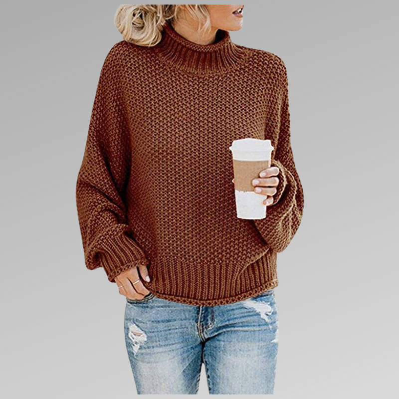 Braelyn - Pullover with High Collar-15544892653941-Nancy & Mae Savannah