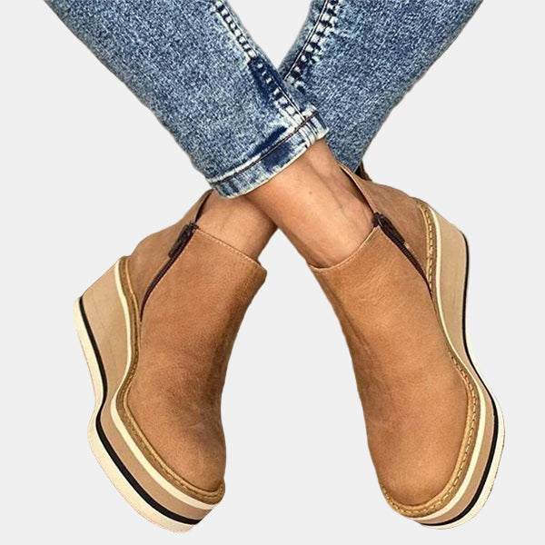 Brooklyn - Elegant Heeled Ankle Boots-15520005292405-Mirella Fiore
