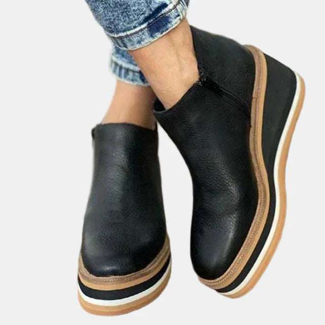 Brooklyn - Elegant Heeled Ankle Boots-15520005292405-Mirella Fiore