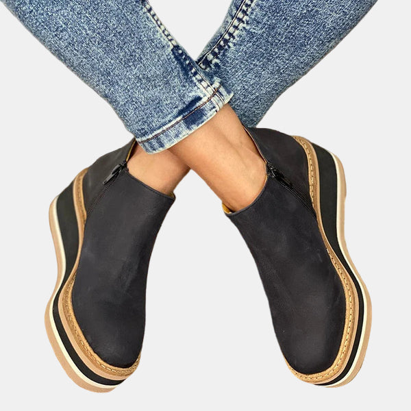Brooklyn - Elegant Heeled Ankle Boots-15520005292405-Mirella Fiore