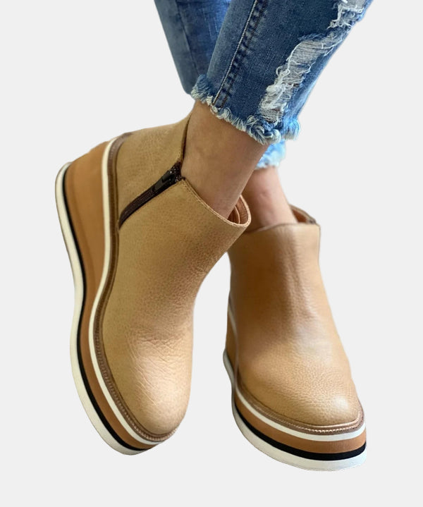 Brooklyn - Elegant Heeled Ankle Boots-15520005292405-Mirella Fiore
