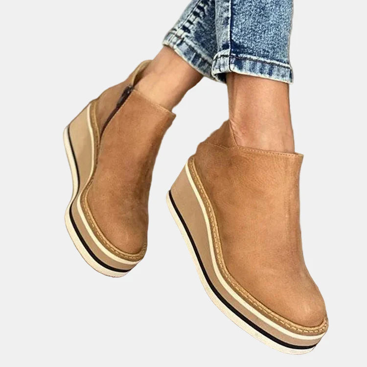 Brooklyn - Elegant Heeled Ankle Boots-15520005292405-Mirella Fiore
