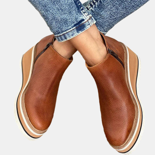 Brooklyn - Elegant Heeled Ankle Boots-15520005292405-Nancy & Mae Savannah