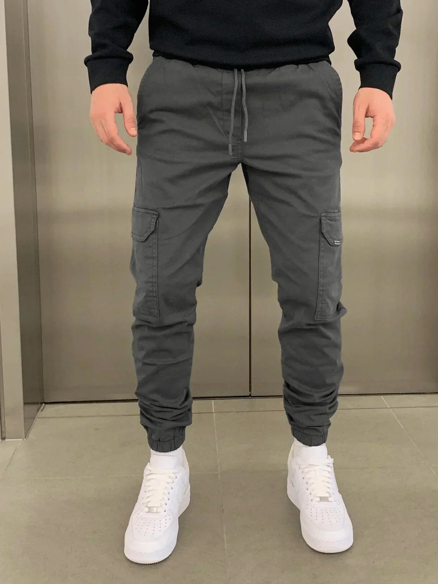 Bruce | Premium Comfort Cargo Trousers (1+1 FREE)-15553981743477-Nancy & Mae Savannah