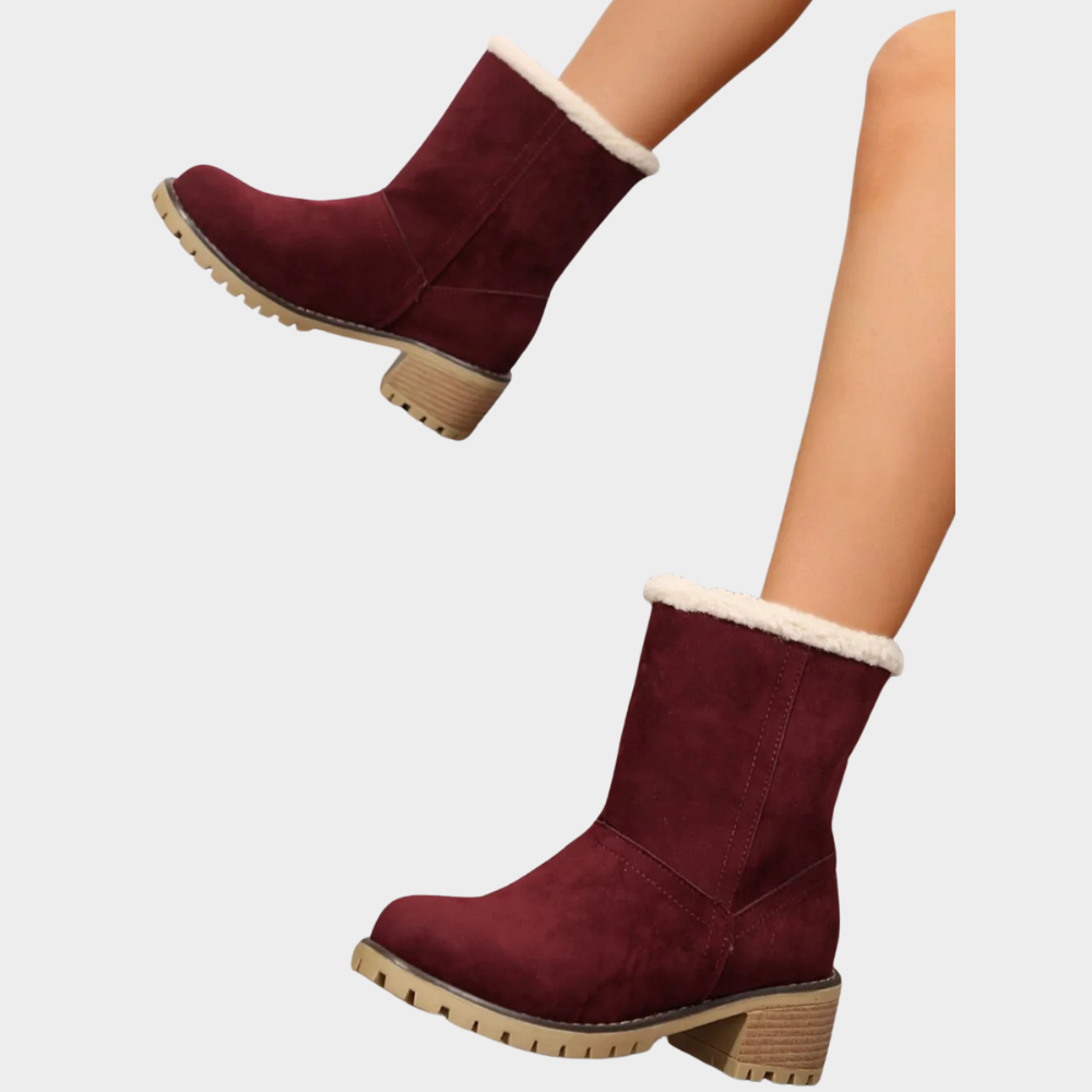 Brynn - Mid-Heel Winter Boots-15520006308213-Mirella Fiore