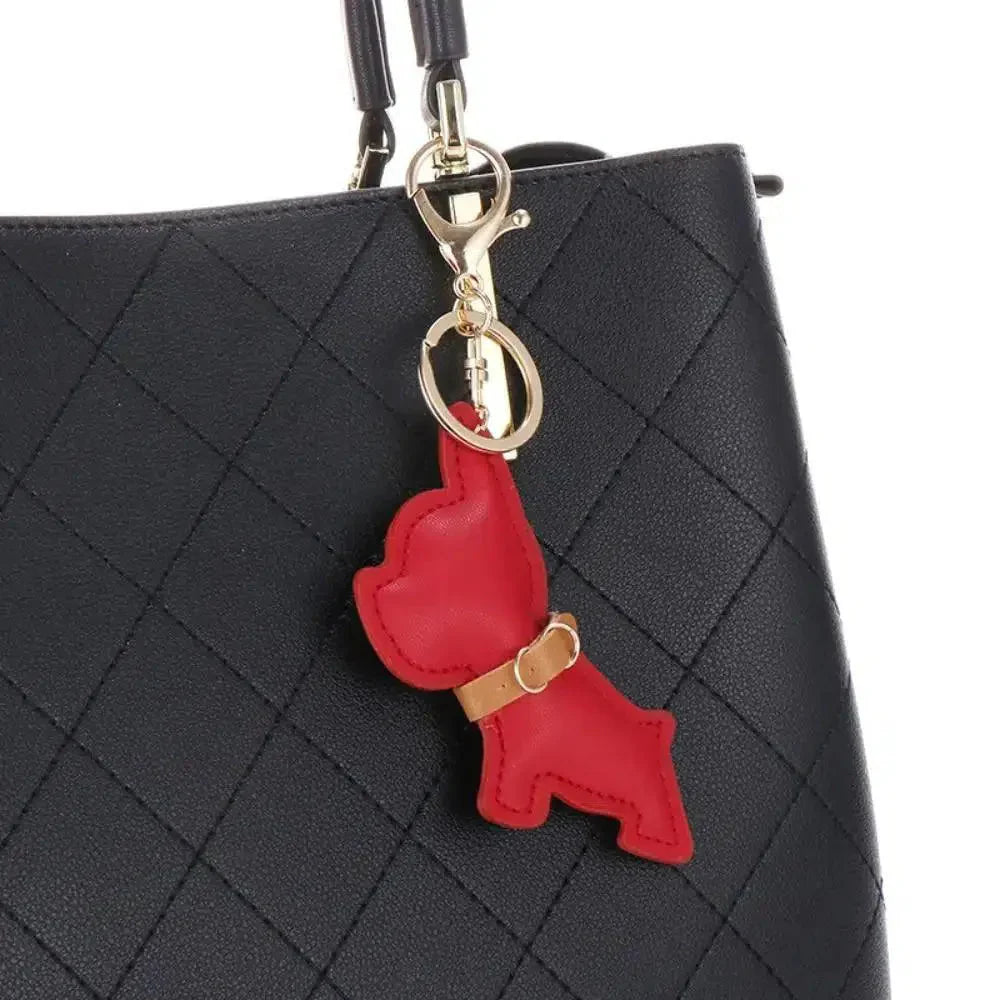 Bulldog – Adorable design – Bag charm-15133622829429-Nancy & Mae Savannah