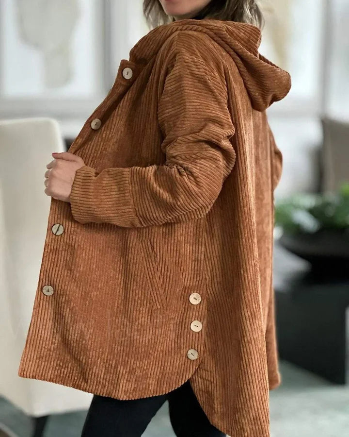 CALLISTA - Elegant Ribbed Jacket-15519825887605-Mirella Fiore