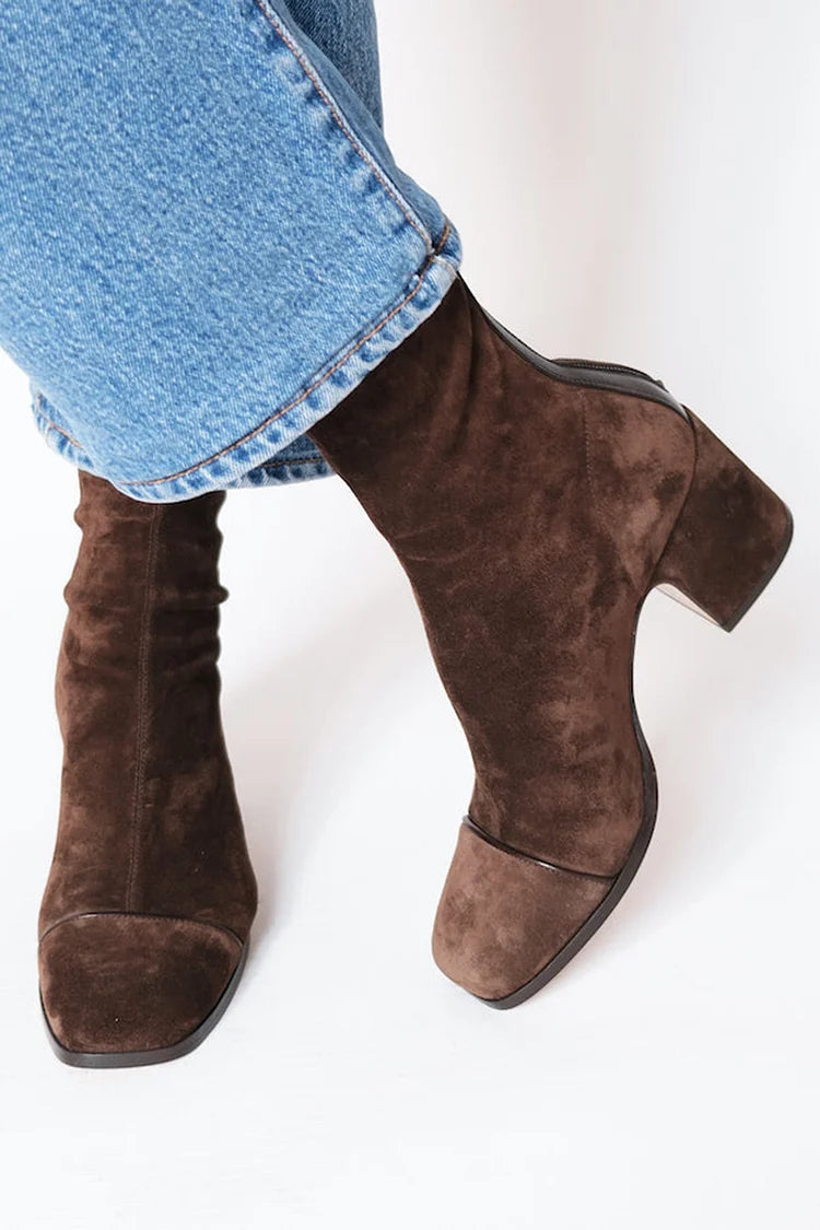 CASSANDRA - SQUARE TOE HEELED BOOTS-15553869676917-Mirella Fiore