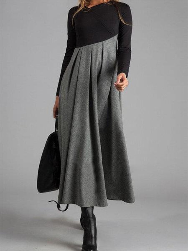 CHRISTEL - ELEGANCE MAXI DRESS-15549014016373-Mirella Fiore