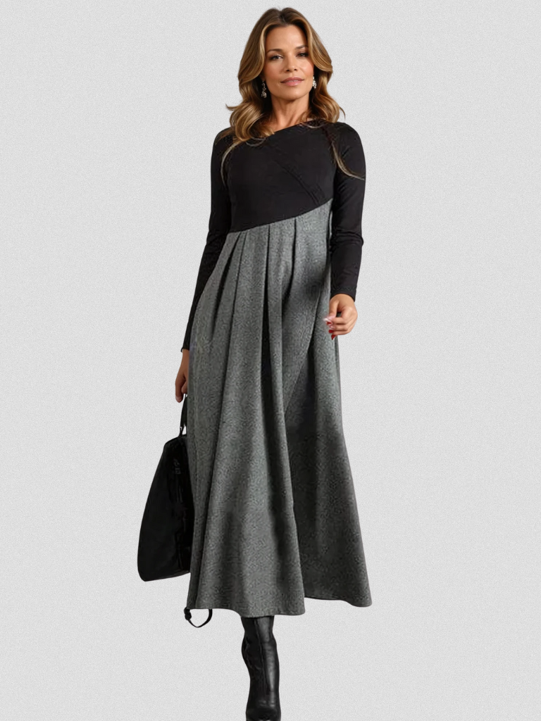 CHRISTEL - ELEGANCE MAXI DRESS-15549014016373-Mirella Fiore