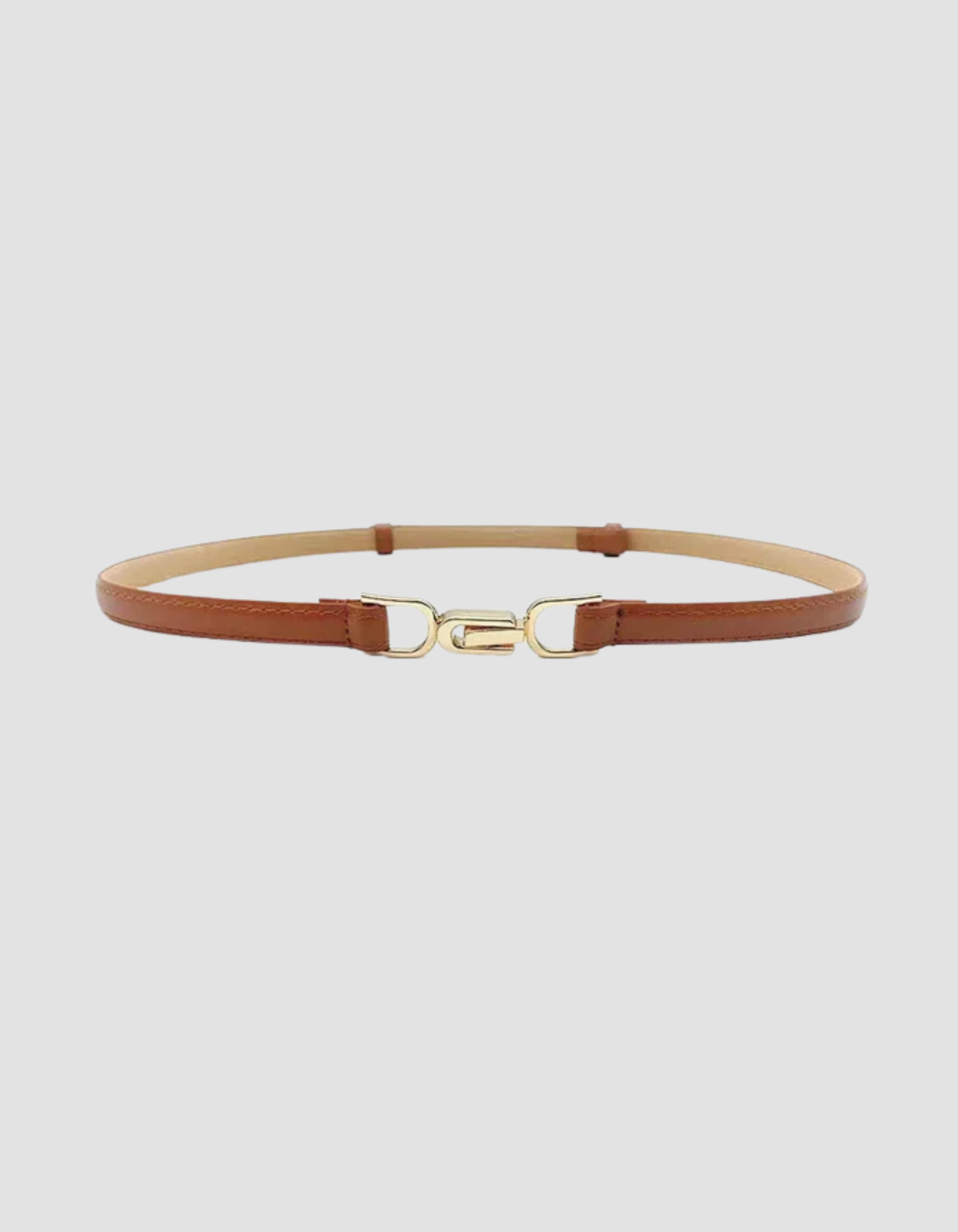 Calyx – Slim adjustable fit – Leather belt-15133536223605-Nancy & Mae Savannah