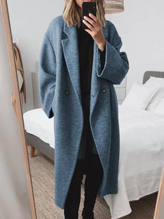 Candice - Oversized Wool Coat-15563530502517-Nancy & Mae Savannah