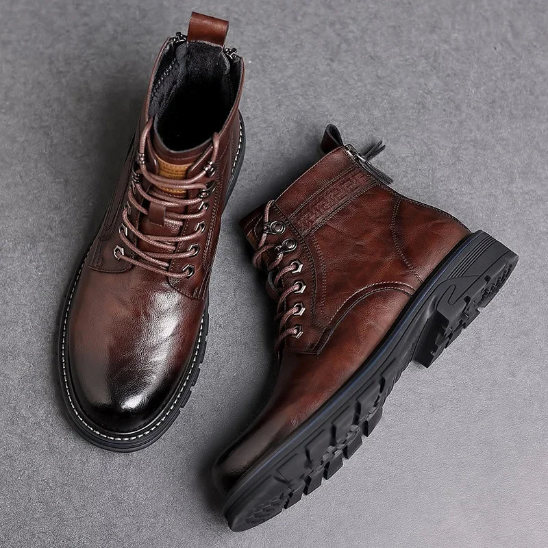 Carlos - Men's Business Boots-15550770282869-Mirella Fiore
