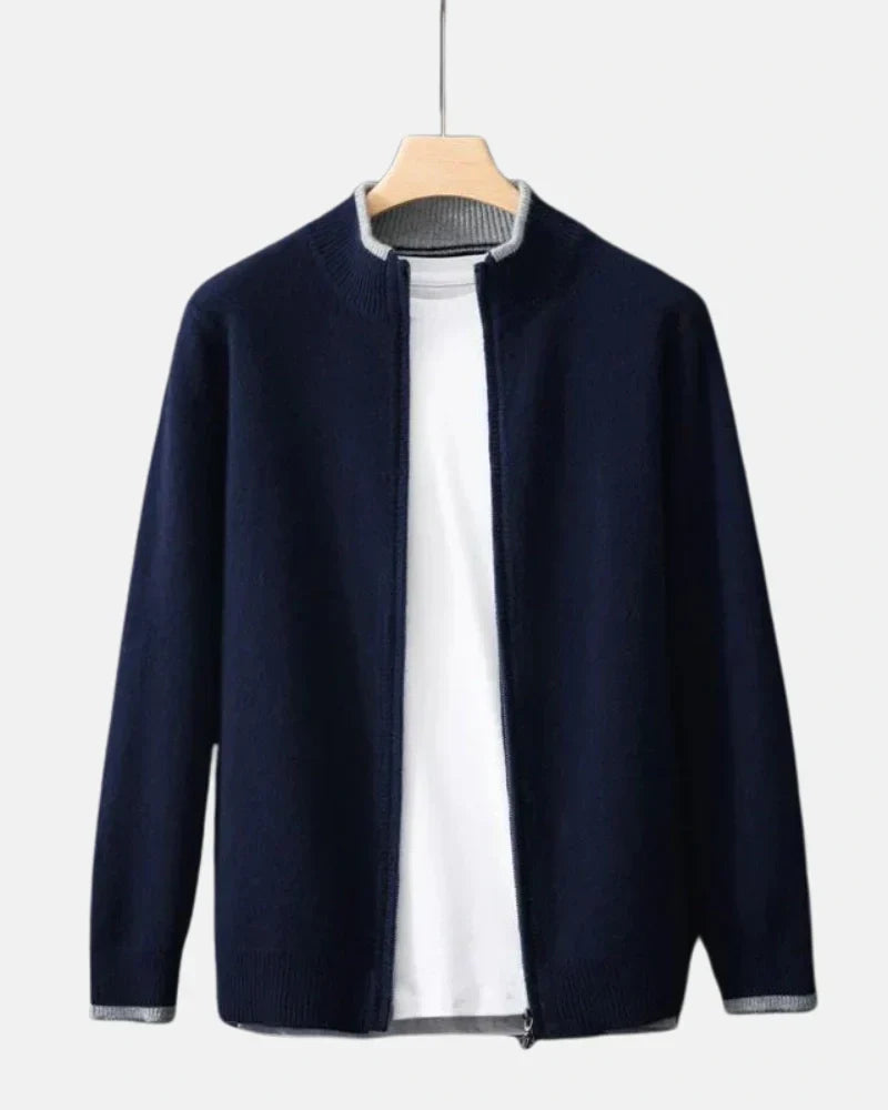 Cashmere Zip Jacket-15553976435061-Mirella Fiore