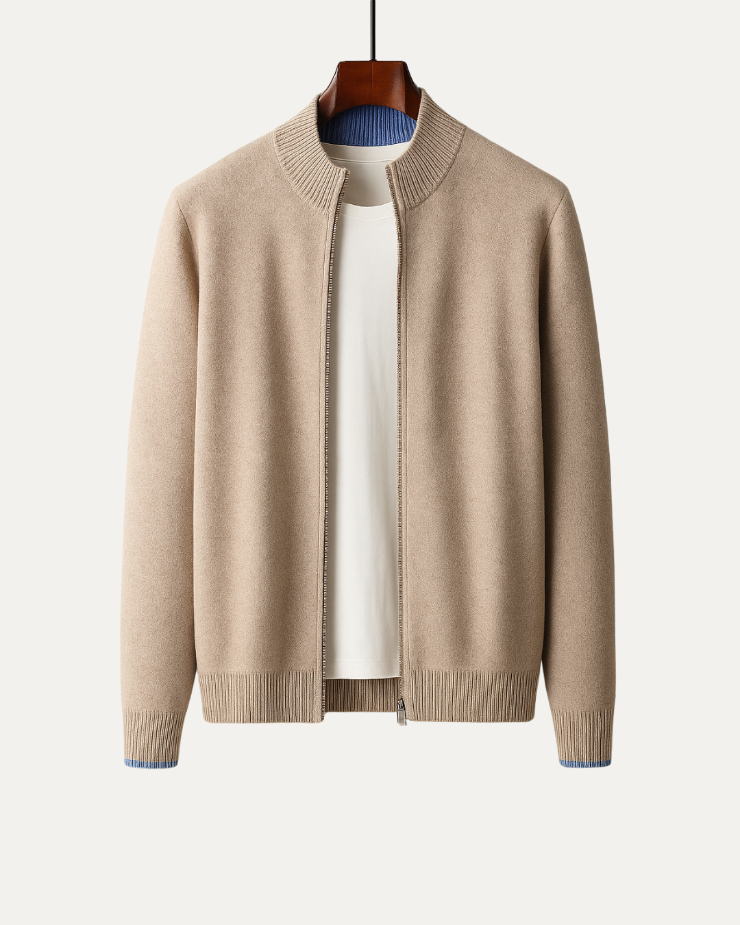 Cashmere Zip Jacket-15553976435061-Mirella Fiore