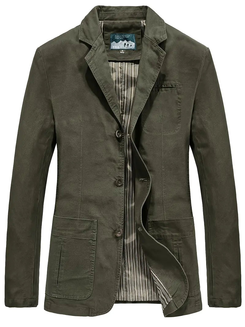 Casual Men's Jacket-15519103287669-Mirella Fiore
