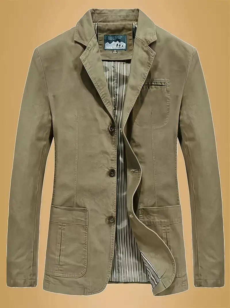 Casual Men's Jacket-15519103287669-Mirella Fiore