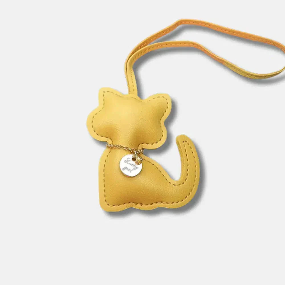 Cat – Playful cat design – Bag charm-15133605953909-Nancy & Mae Savannah