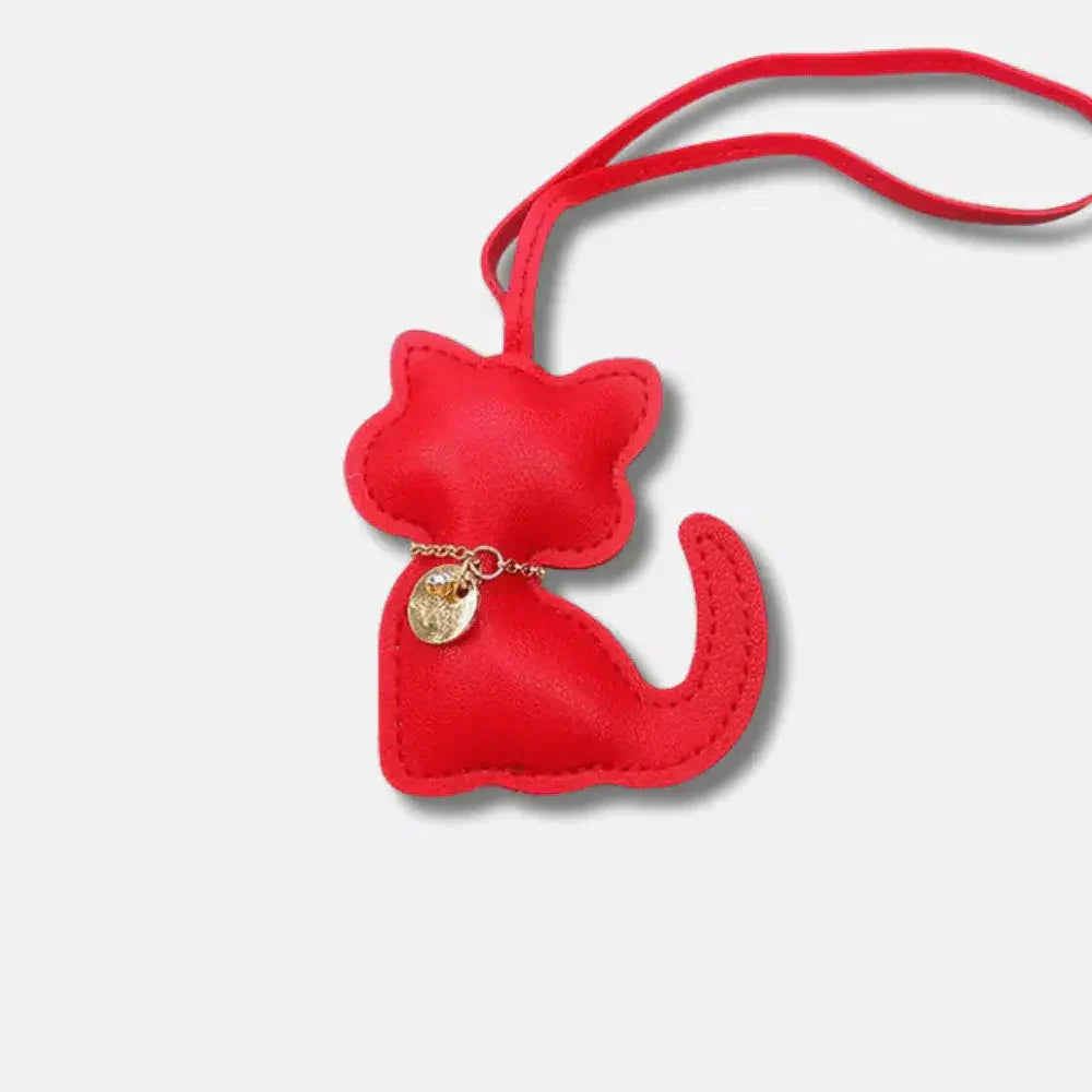 Cat – Playful cat design – Bag charm-15133605953909-Nancy & Mae Savannah