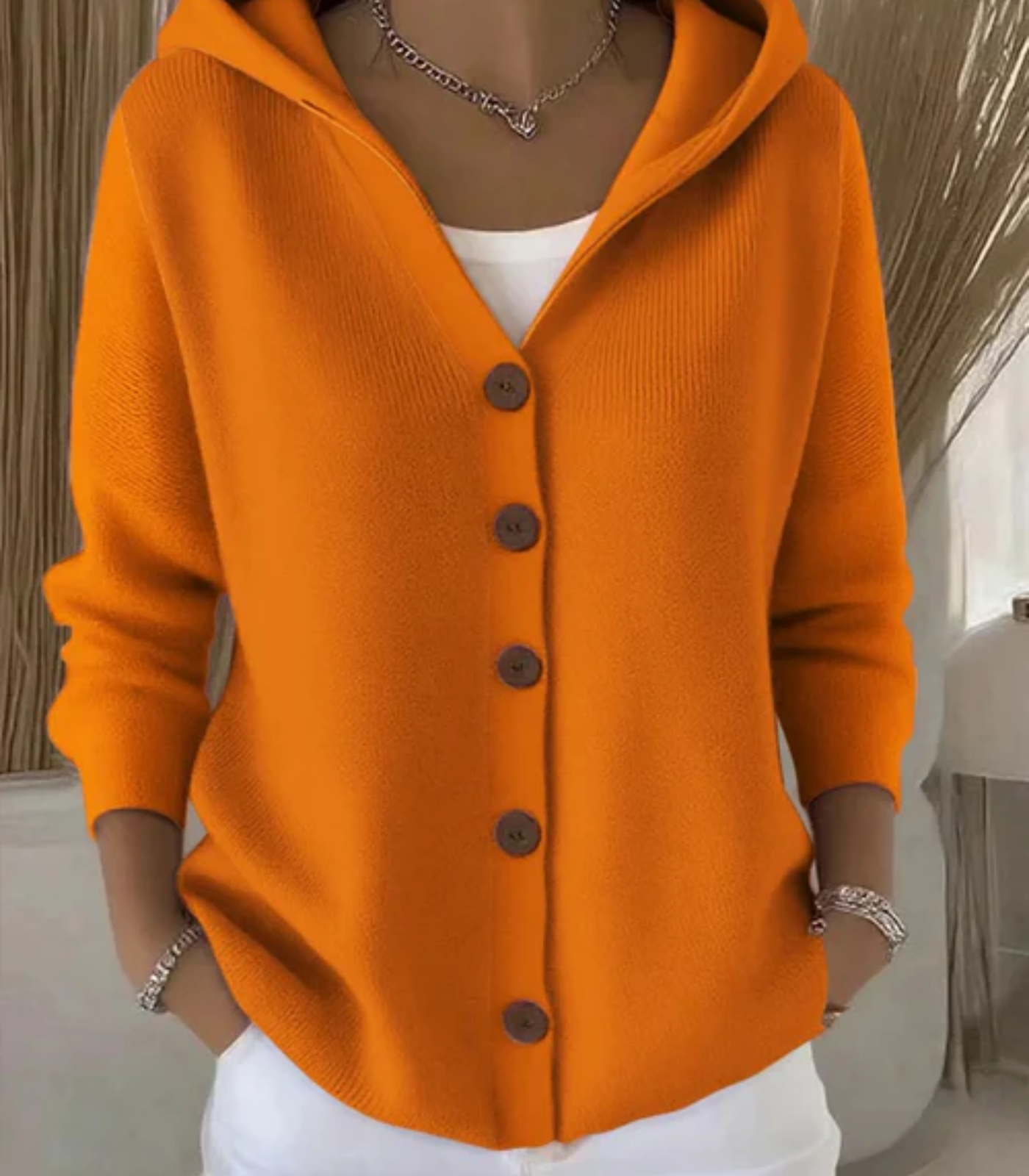 Celeste – Soft Hooded Knit Cardigan for Effortless Everyday Comfort-15521326924149-Mirella Fiore