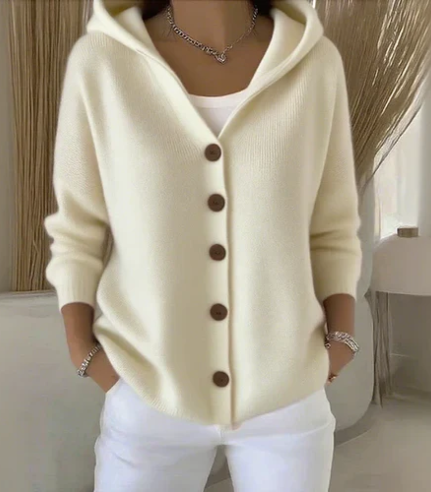 Celeste – Soft Hooded Knit Cardigan for Effortless Everyday Comfort-15521326924149-Nancy & Mae Savannah