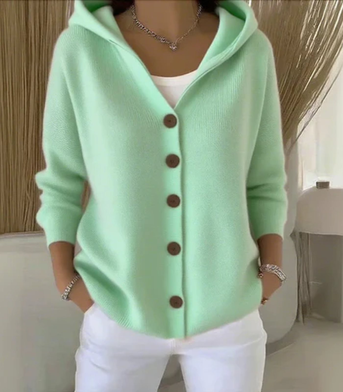 Celeste – Soft Hooded Knit Cardigan for Effortless Everyday Comfort-15521326924149-Nancy & Mae Savannah