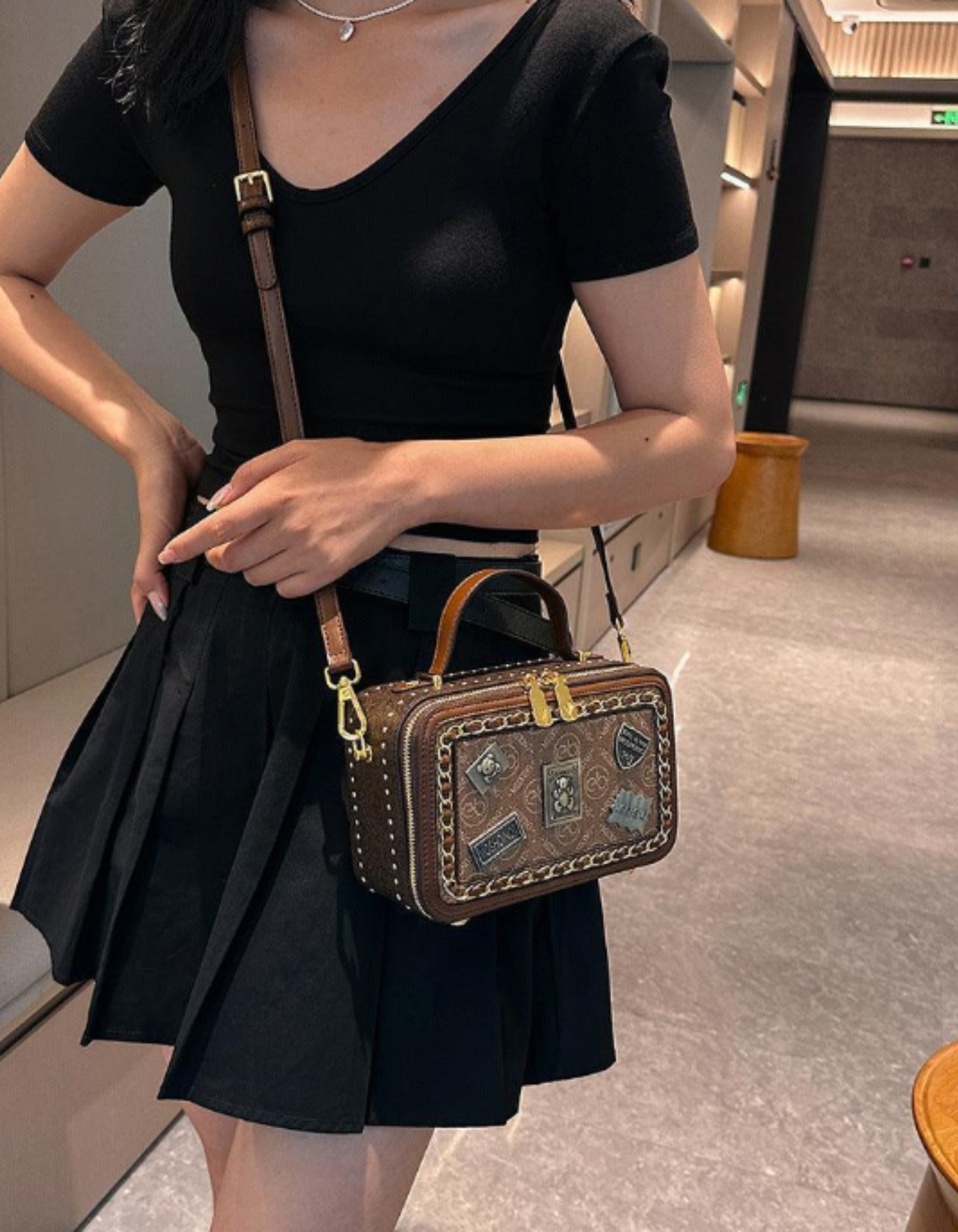 Celestia – Vintage patchwork charm – Crossbody handbag-15209173614965-Mirella Fiore