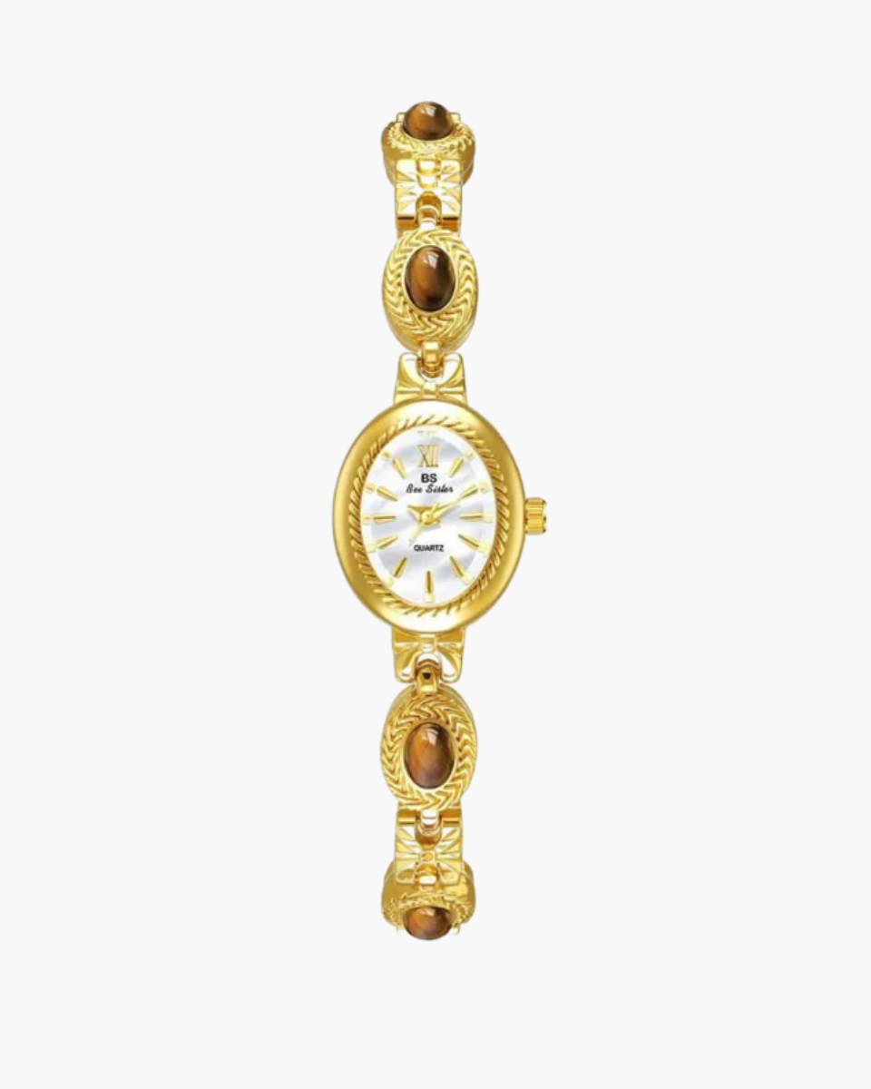Celestina – Vintage elegance – Oval dial watch-15233937408373-Nancy & Mae Savannah