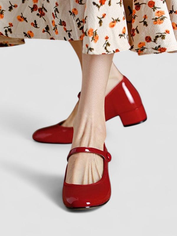 Celine - Orthopedic Mary Jane Shoes-15518793531765-Mirella Fiore