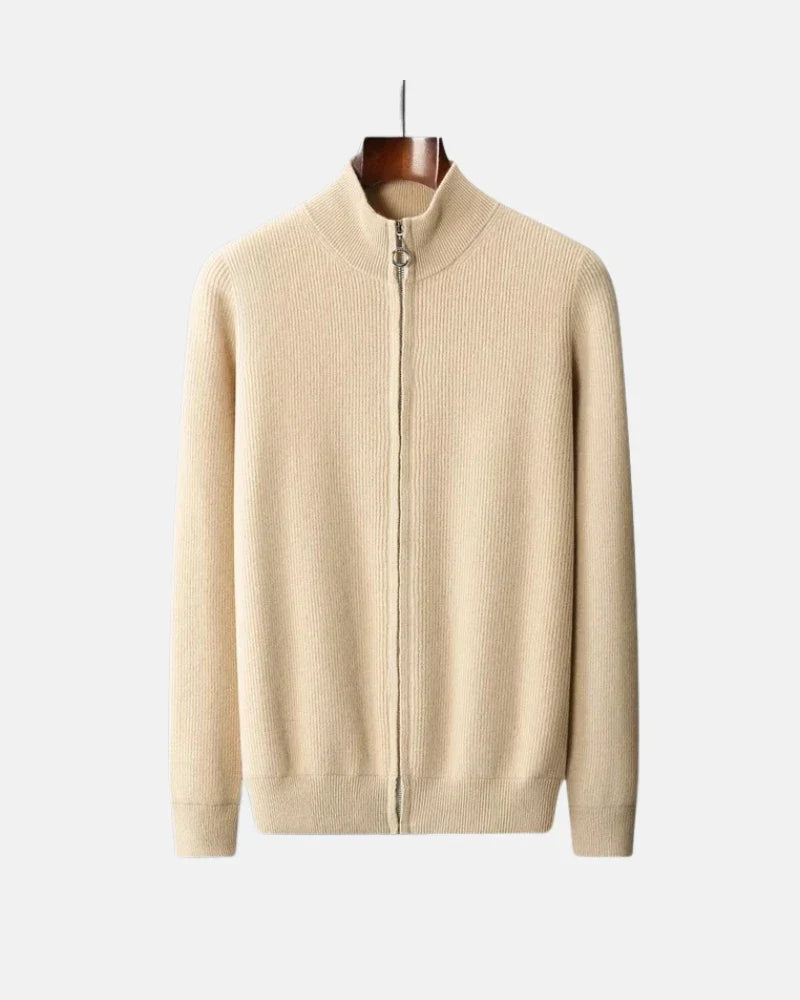 Charles Cashmere Zip Sweater-15553981481333-Nancy & Mae Savannah