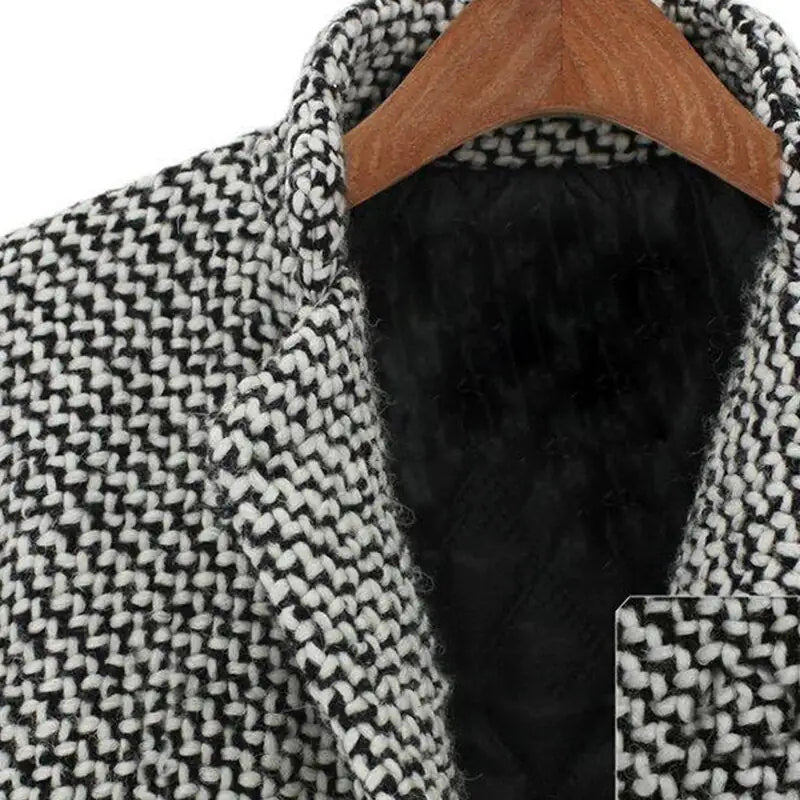 Chelsea - Long checked coat-15547644346741-Nancy & Mae Savannah