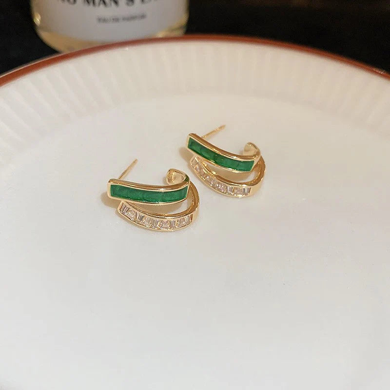 Chloé Feuillage Earrings-15548286140789-Mirella Fiore