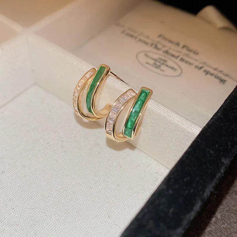 Chloé Feuillage Earrings-15548286140789-Mirella Fiore