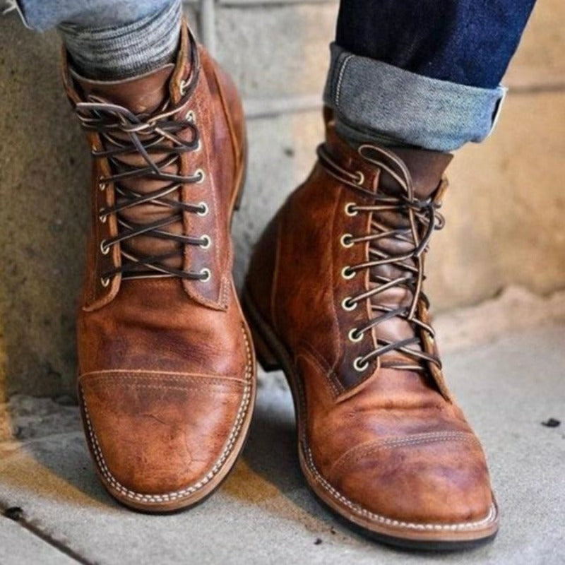 Christian - Premium Leather Boots-15550769332597-Mirella Fiore