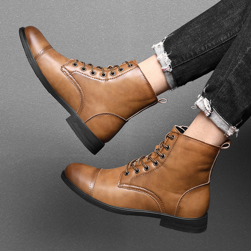 Claude - Genuine Leather Boots-15550769987957-Mirella Fiore