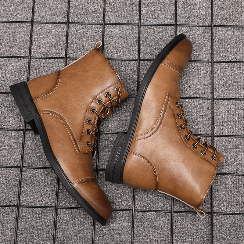 Claude - Genuine Leather Boots-15550769987957-Mirella Fiore