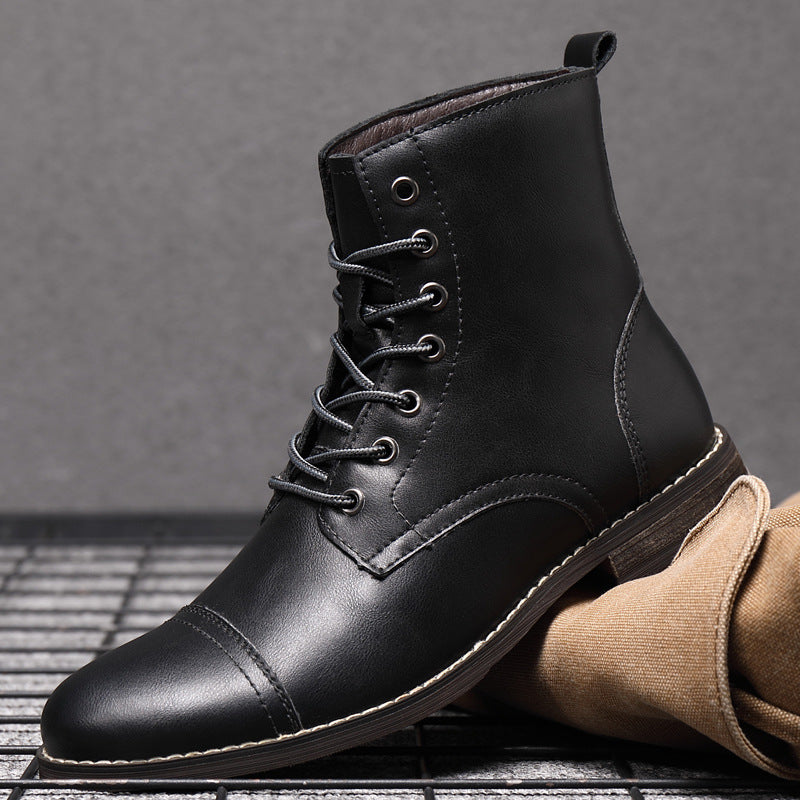 Claude - Genuine Leather Boots-15550769987957-Mirella Fiore
