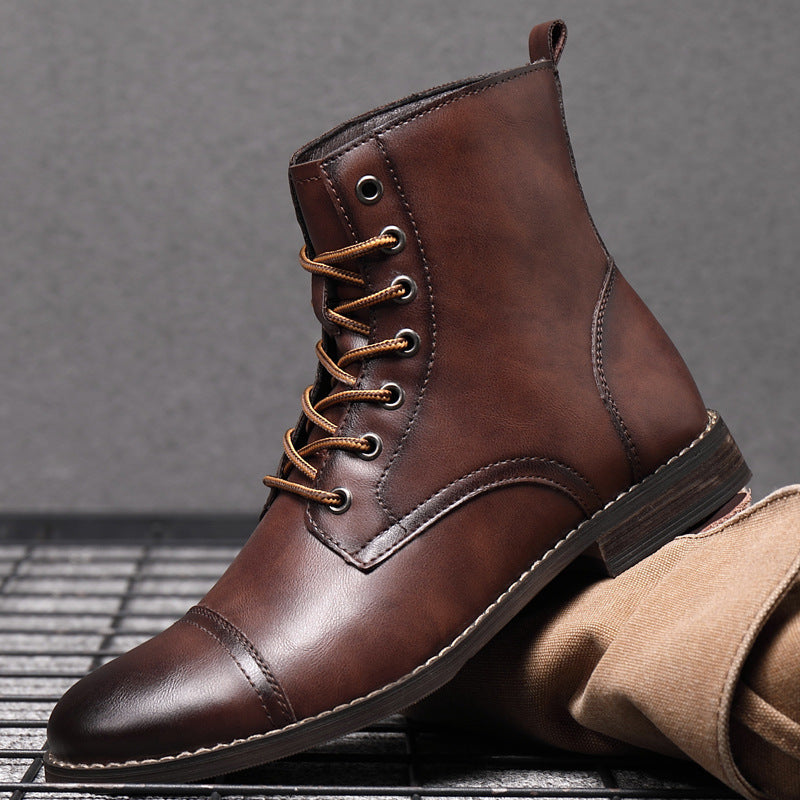 Claude - Genuine Leather Boots-15550769987957-Mirella Fiore