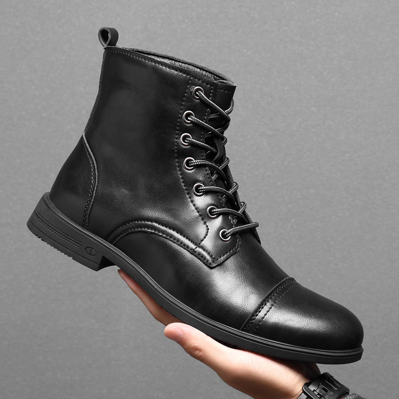 Claude - Genuine Leather Boots-15550769987957-Mirella Fiore