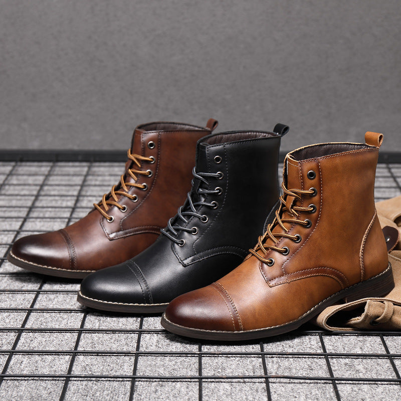 Claude - Genuine Leather Boots-15550769987957-Mirella Fiore