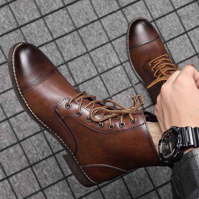 Claude - Genuine Leather Boots-15550769987957-Mirella Fiore