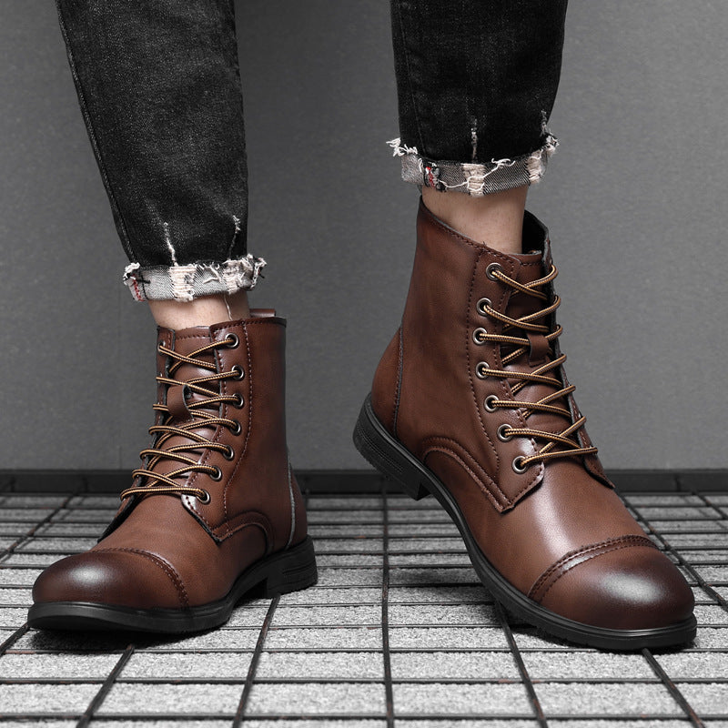 Claude - Genuine Leather Boots-15550769987957-Mirella Fiore